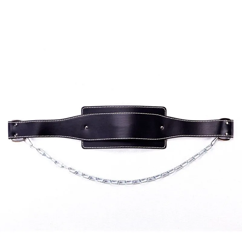 Weightlifting Leather Dip Belts